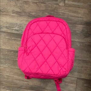 Quilted Pink Vera Bradley Backpack